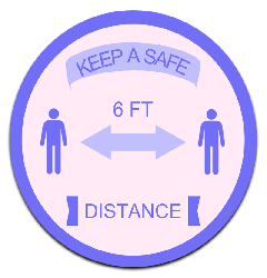 Floor Signs (Circular)